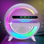 G Shape Ambient LED Lamp with Wireless Charger
