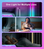 Modern RGB Corner Floor Lamp