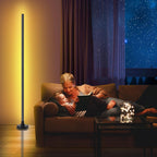 Modern RGB Corner Floor Lamp